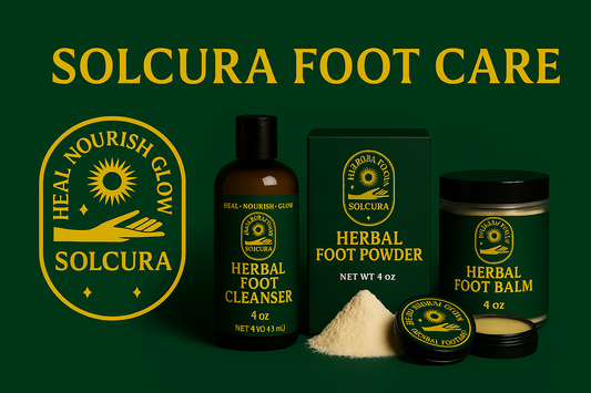 SOLCURA Herbal Foot Cleanser – Clinical Research Backed Care