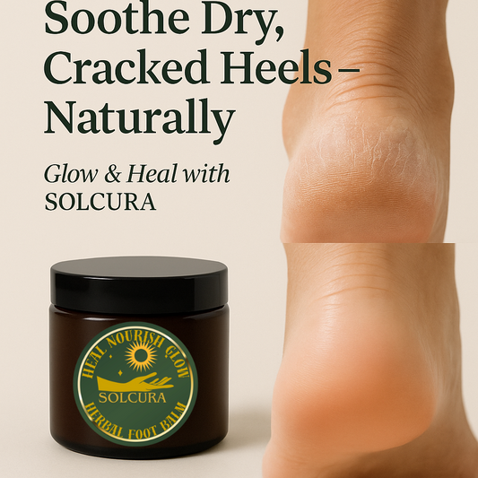 🌿 5 Natural Ways to Soothe Dry, Cracked Heels — Fast
