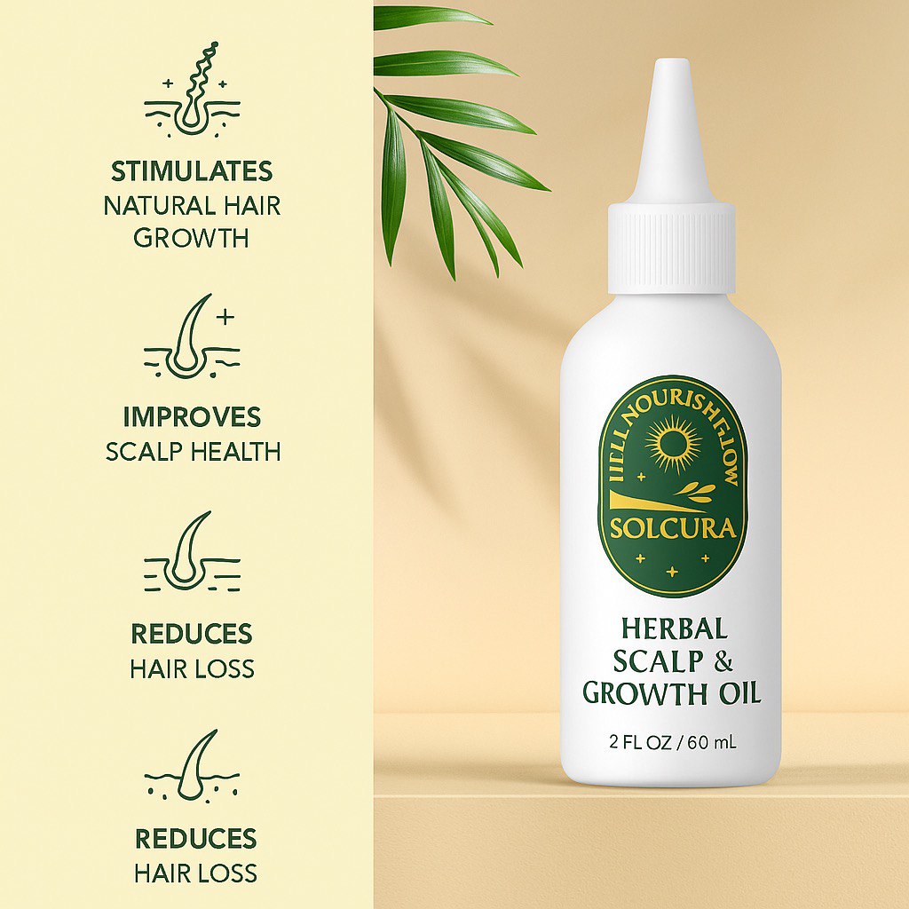 SOLCURA Herbal Scalp & Growth Oil
