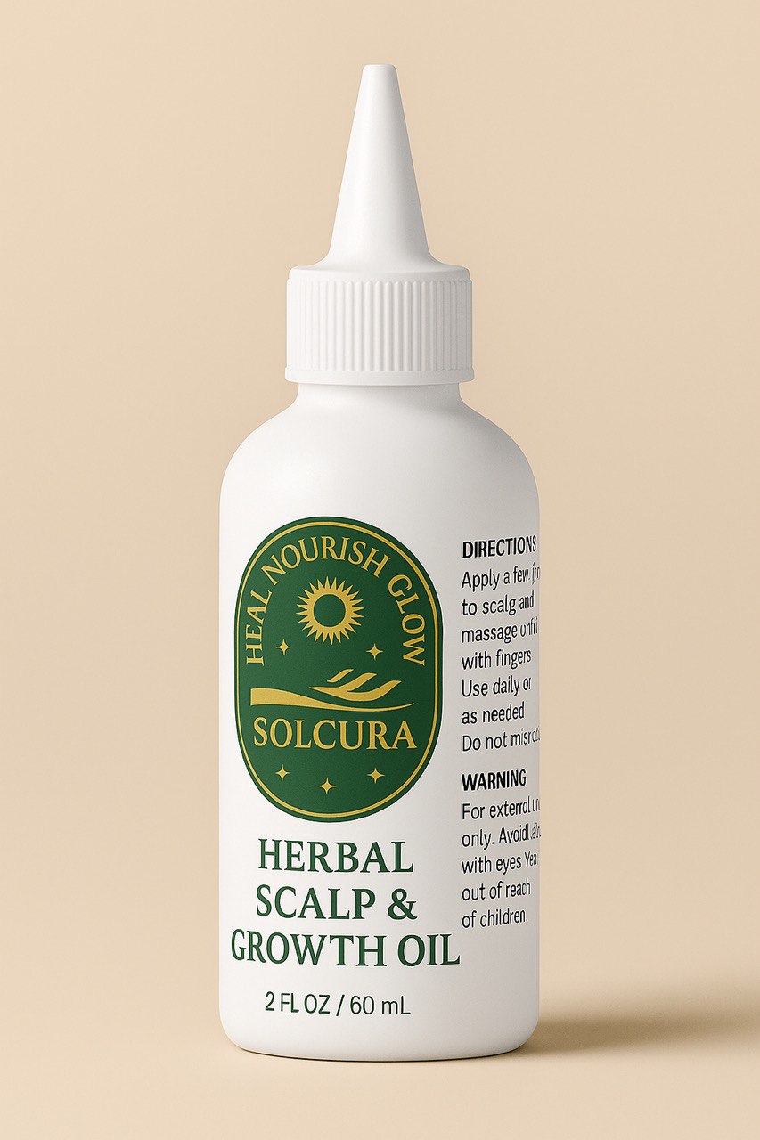 SOLCURA Herbal Scalp & Growth Oil